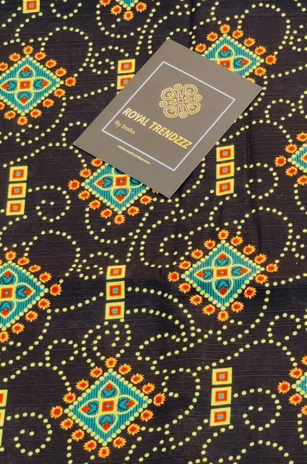 Royal TrendzzZ Luxury Two Pcs Printed Unstitch Suit