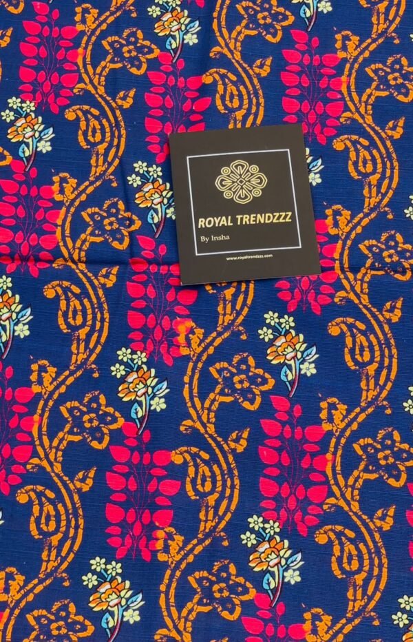 Royal TrendzzZ Luxury Two Pcs Printed Unstitch Suit