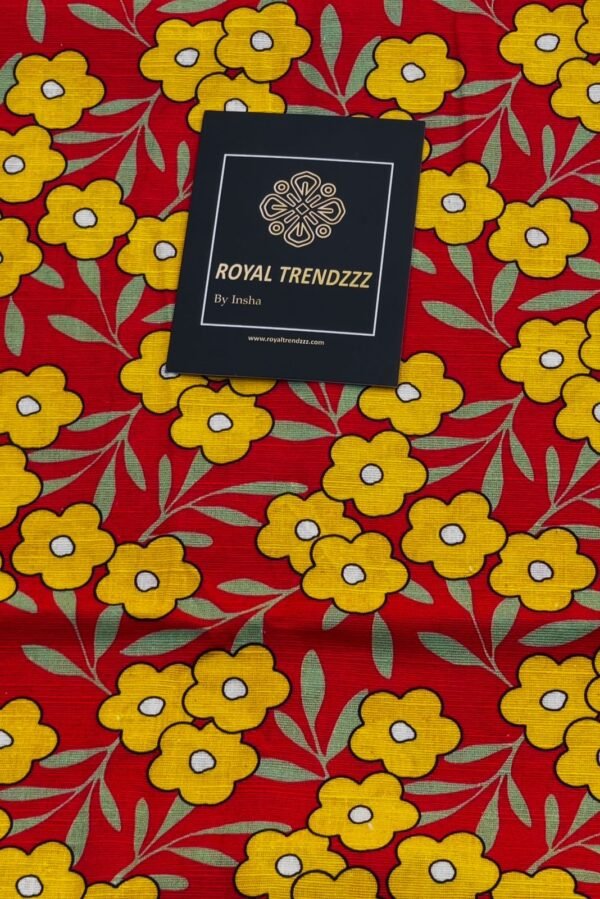 Royal TrendzzZ Luxury Two Pcs Printed Unstitch Suit