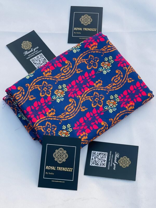 Royal TrendzzZ Luxury Two Pcs Printed Unstitch Suit